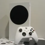 Xbox Series S console with controller