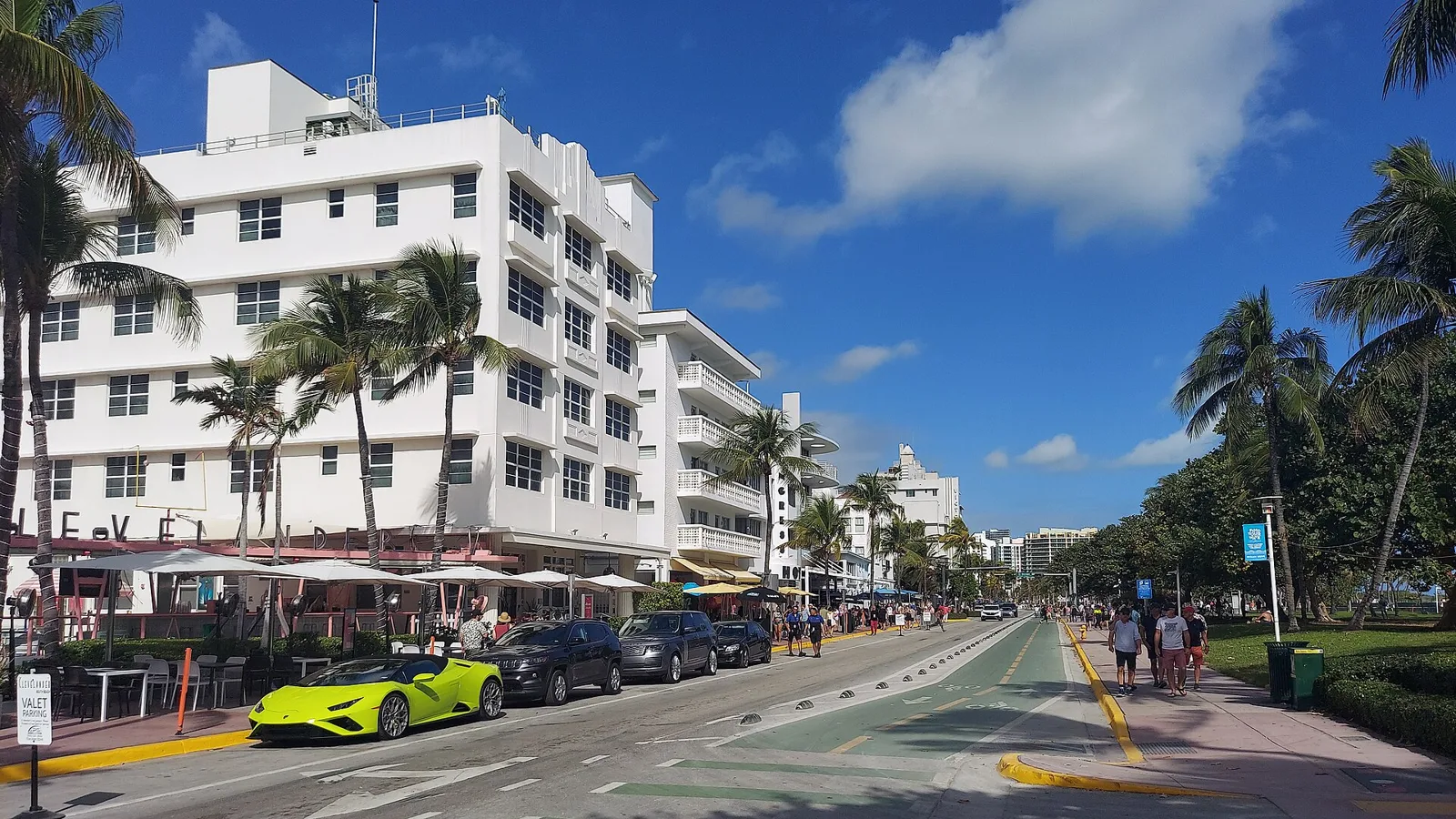 Ocean Drive in Miami Beach