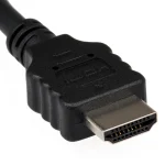 Close-up of an HDMI connector