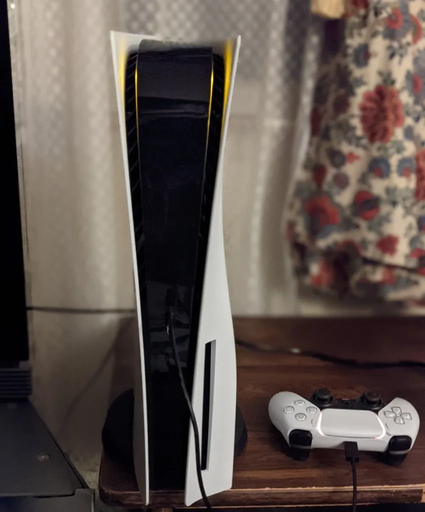 PlayStation 5 console and DualSense controller