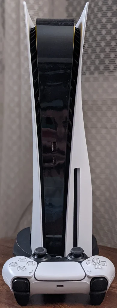 PlayStation 5 console and controller