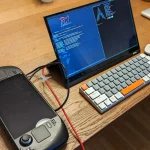A Steam Deck handheld gaming PC